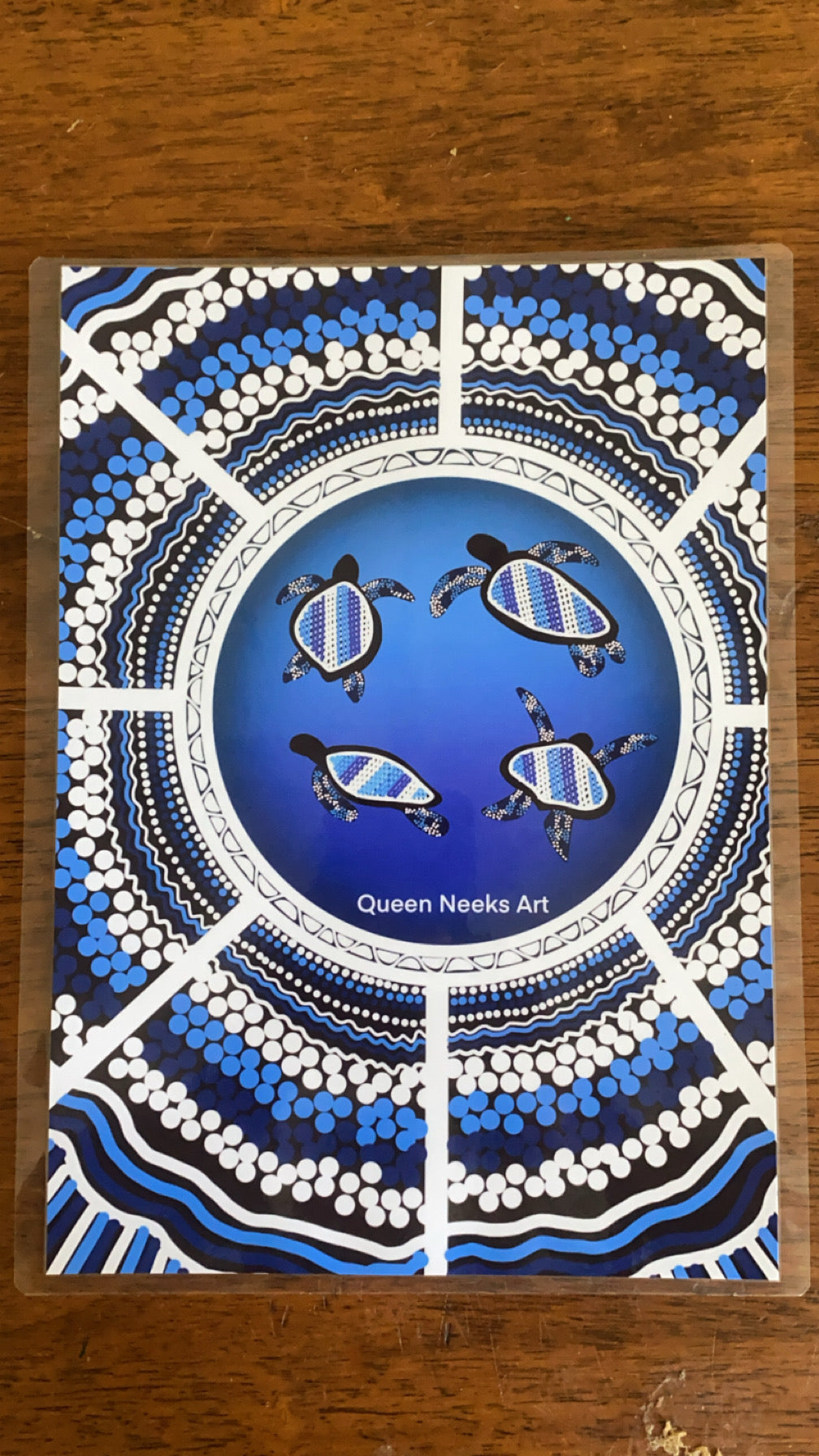 Indigenous Poster “Turtle Family”