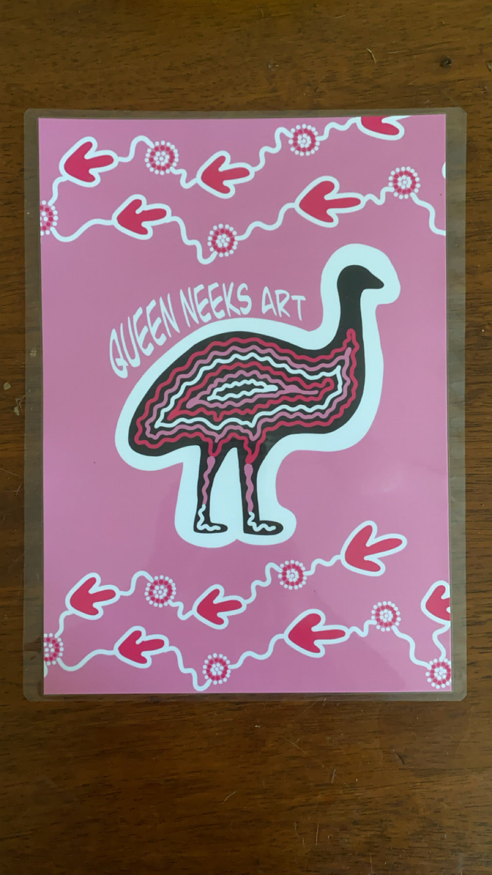 Indigenous Poster “Emu”